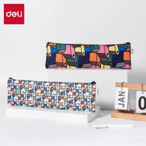 deli EH1100 Pencil Pouch, Assorted Colors