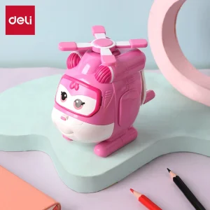 deli EH518 Super Wings Rotary Sharpener-DIZZY, φ6.9-8mm, Pink