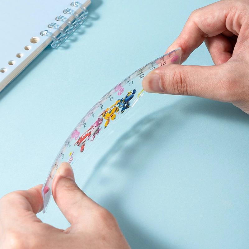 deli EH658 Ruler, 15cm, Yellow, Pink - Image 6