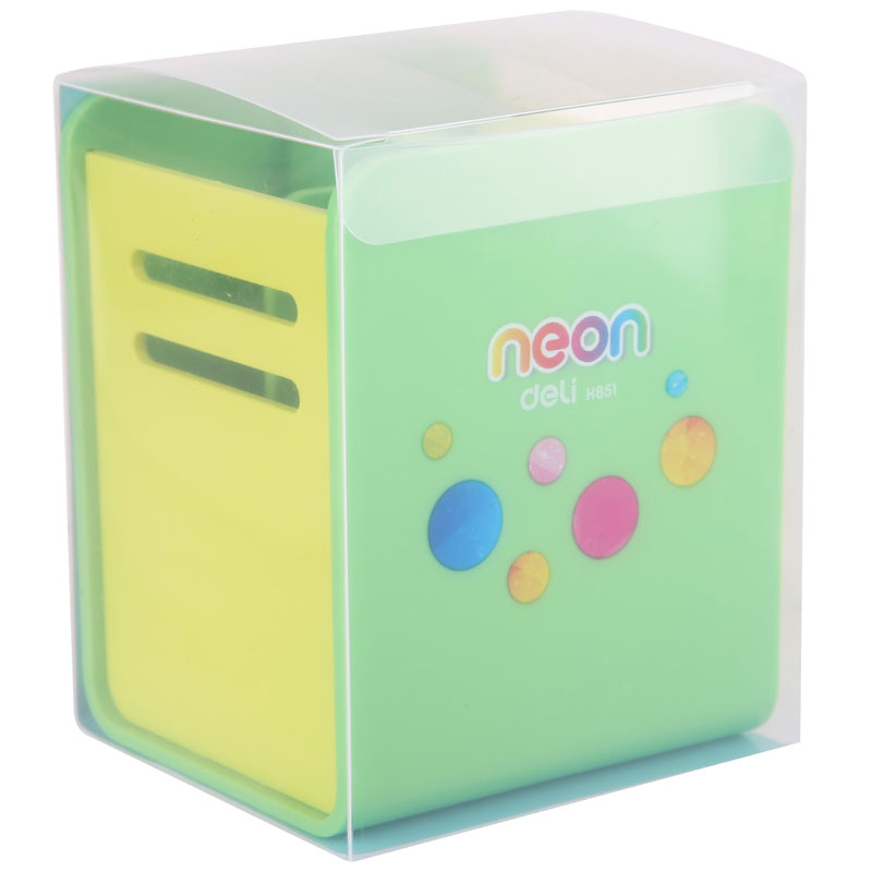 deli EH85104 Pen Holder, 80x85x105mm, Assorted Colors - Image 9