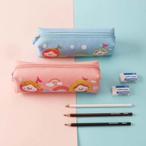 deli EH911 Pencil Pouch, 21×5.5×5.5cm, Assorted Colors - Style 1