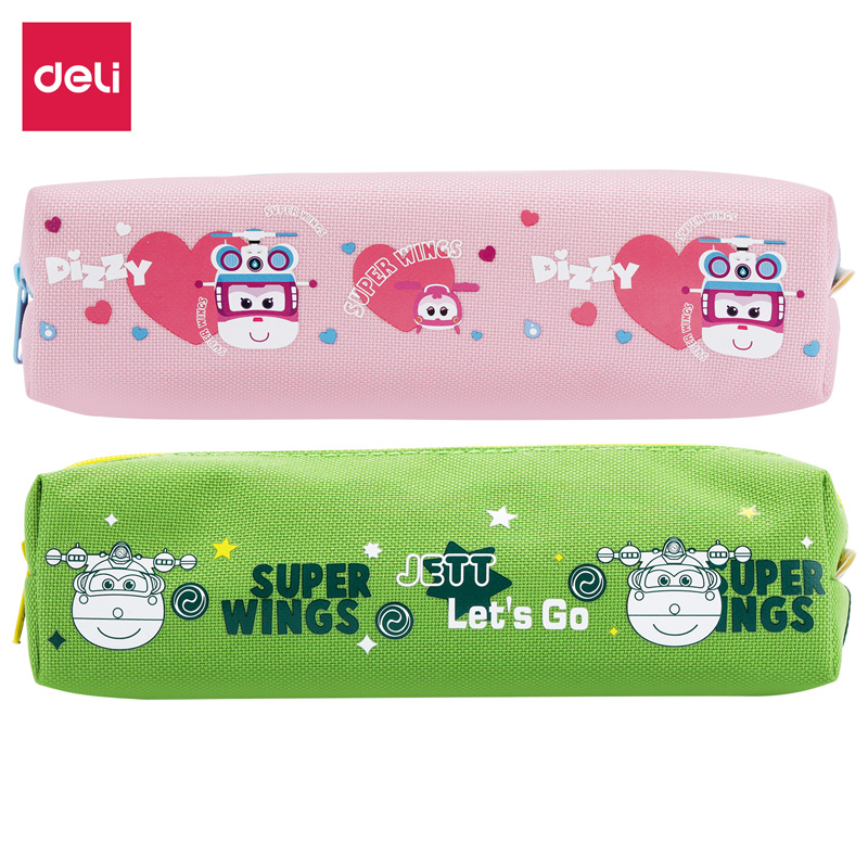 deli EH922 Pencil Pouch, 19*5.5*5cm, Assorted Colors