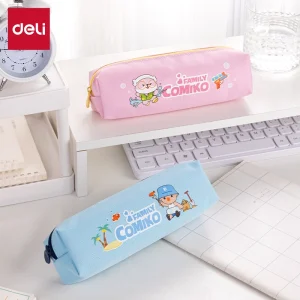 deli EH992 Pencil Pouch, Pink, Blue