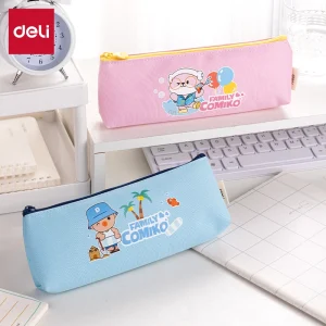 deli EH993 Pencil Pouch, Pink, Blue