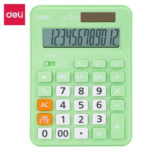 deli EM210F Calculator, 108.7*152.1*29.8mm, Green