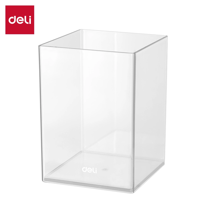deli EM401 Pen Holder, Transparent - Image 2