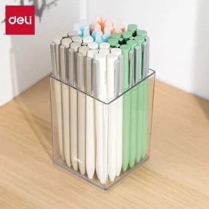 deli EM401 Pen Holder, Transparent