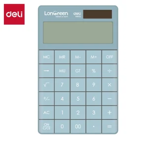 deli EM412 Calculator, Blue