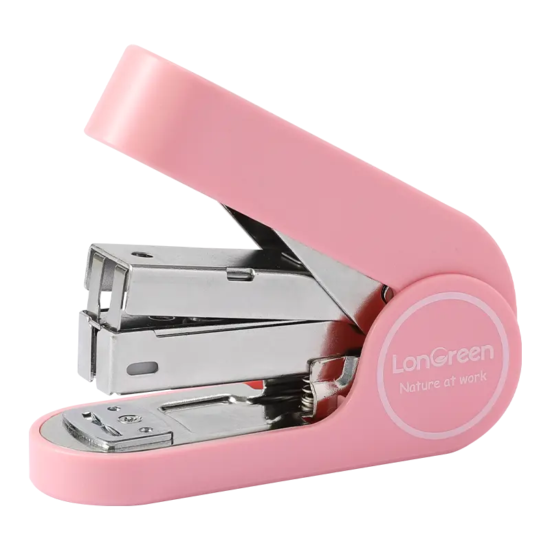 deli EM416 Effortless Stapler, Pink