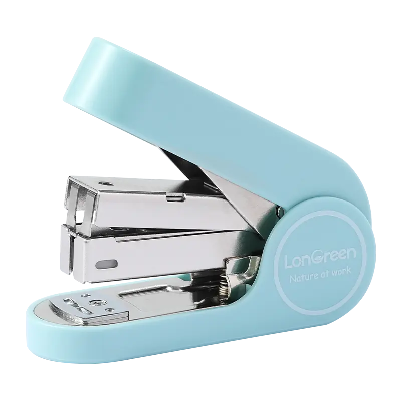 deli EM416 Effortless Stapler, Blue