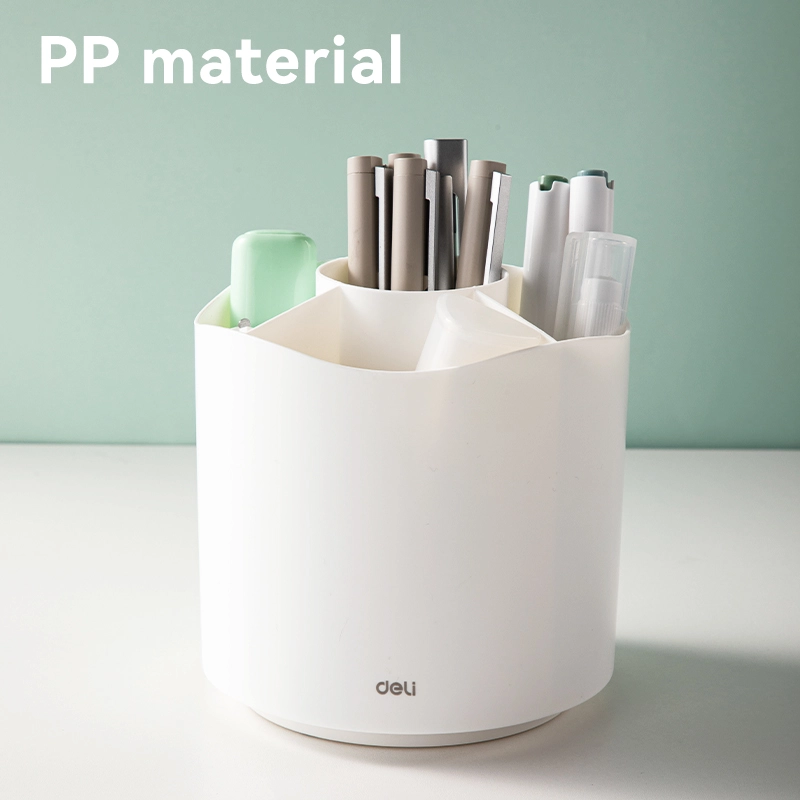 deli EM434 Rotating Pen Holder, White - Image 5