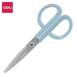 deli ENS053 Non-stick Scissors, 175mm 6 7/8inch, Blue