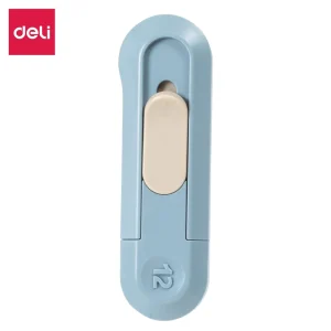 deli ENS065 Mini Type Unpacking Cutter, 12mm blade, Pink