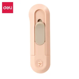 deli ENS065 Mini Type Unpacking Cutter, 12mm blade, Blue