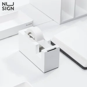 deli ENS121 Nusign Tape Dispenser, White