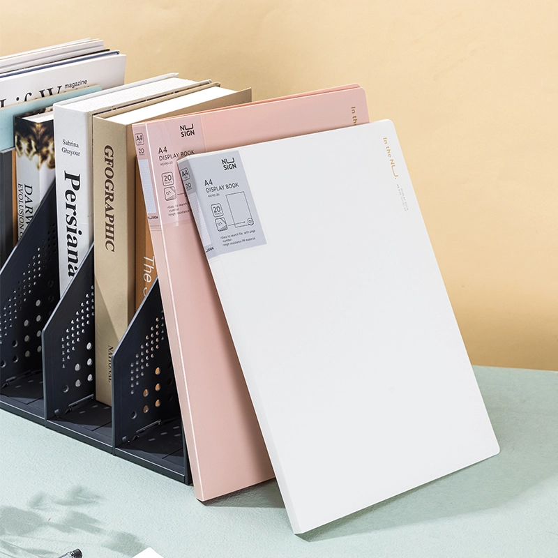 deli ENS190-20 Display Book, A4-20P, White - Image 4
