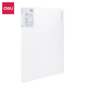deli ENS190-40 Display Book, A4-40P, White