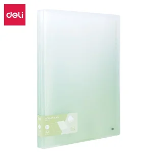 deli ENS197-40 Display Book, A4-40P, Green
