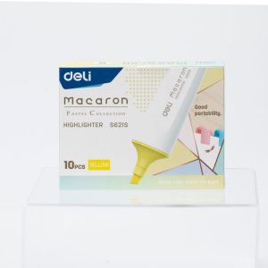 deli ES621S Highlighter, Chisel tip: 1-5mm, Yellow