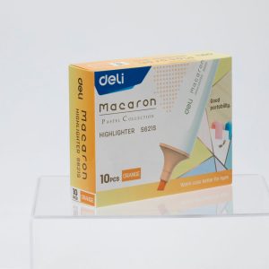deli ES621S Highlighter, Chisel tip: 1-5mm, Orange