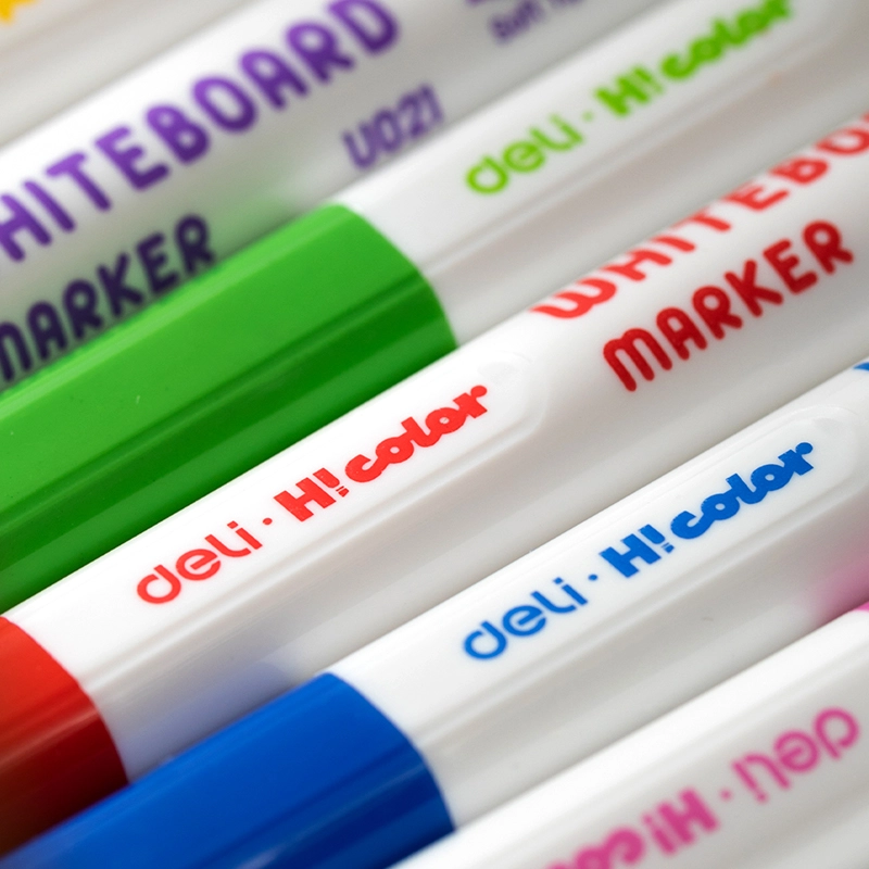 deli EU021 Whiteboard Marker, Soft tip - Image 4