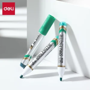 deli EU052-GN Whiteboard Marker, Green