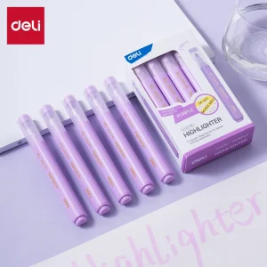deli EU12S-PR Highlighter, Purple