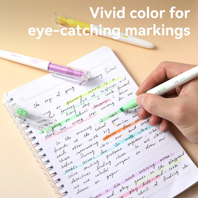 deli EU226 Highlighter, 6 Colors - Image 10