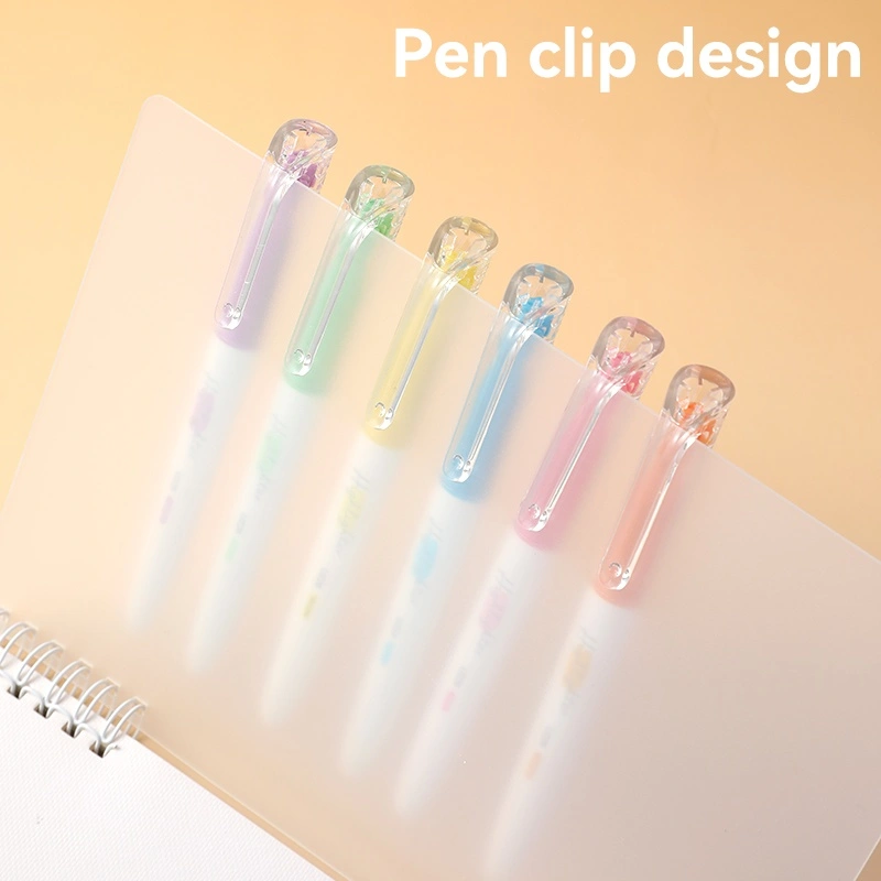 deli EU226 Highlighter, 6 Colors - Image 3