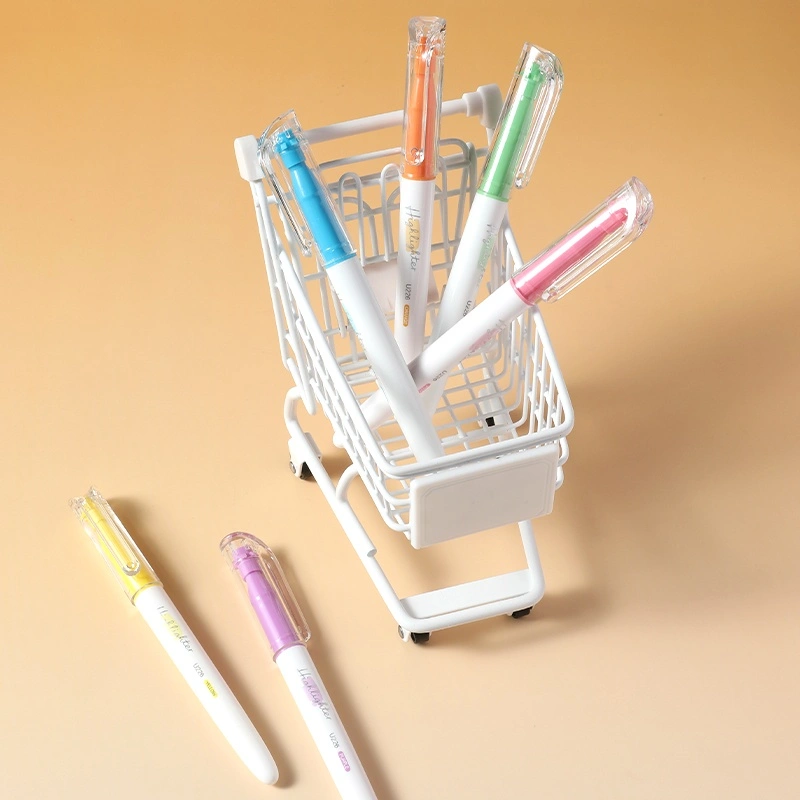 deli EU226 Highlighter, 6 Colors - Image 4