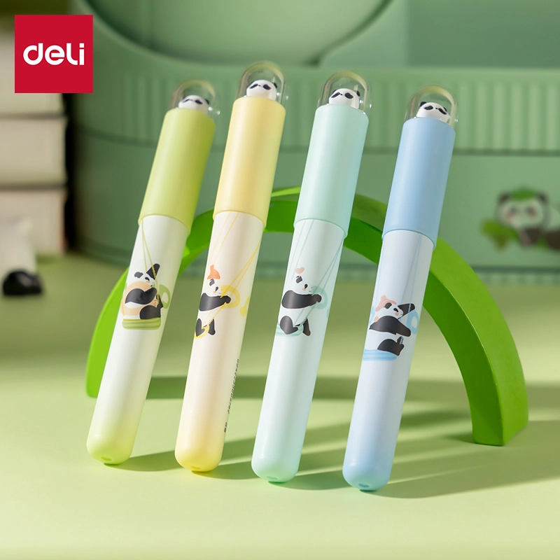 deli EU233 Highlighter, Yellow, Green, Cyan, Blue