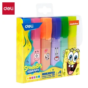 deli EU375 Highlighter, Chisel tip: 1-5mm