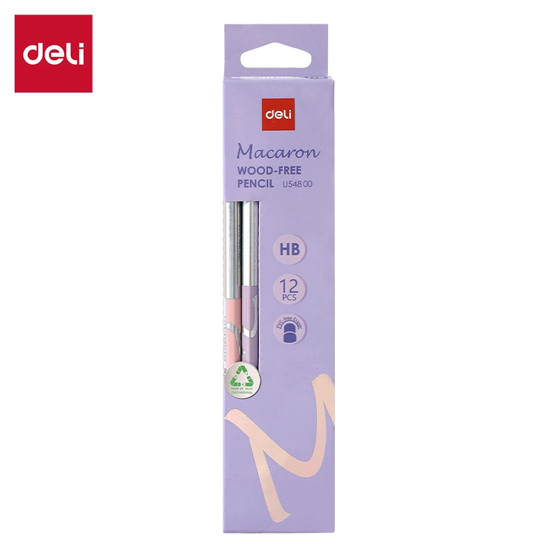 deli EU54800 Pencil, HB, Assorted Colors - Image 2
