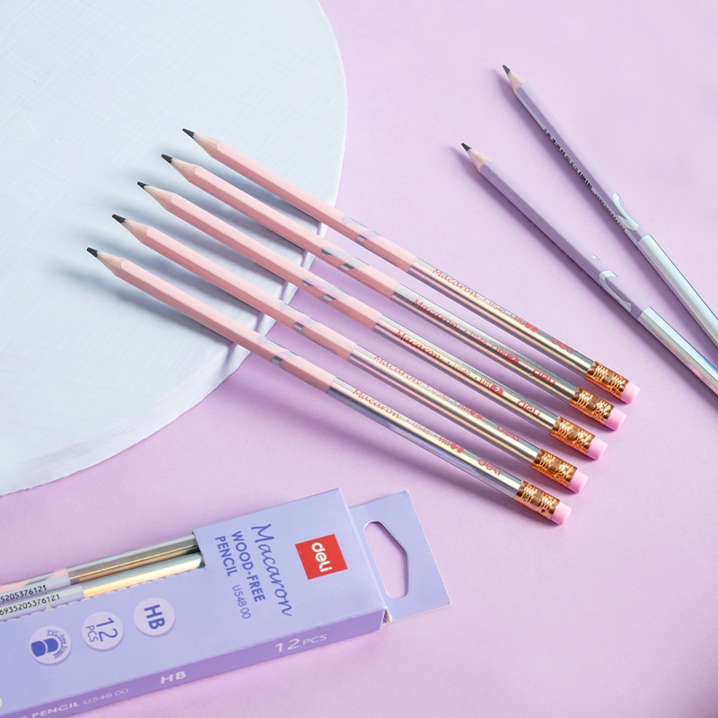 deli EU54800 Pencil, HB, Assorted Colors - Image 4