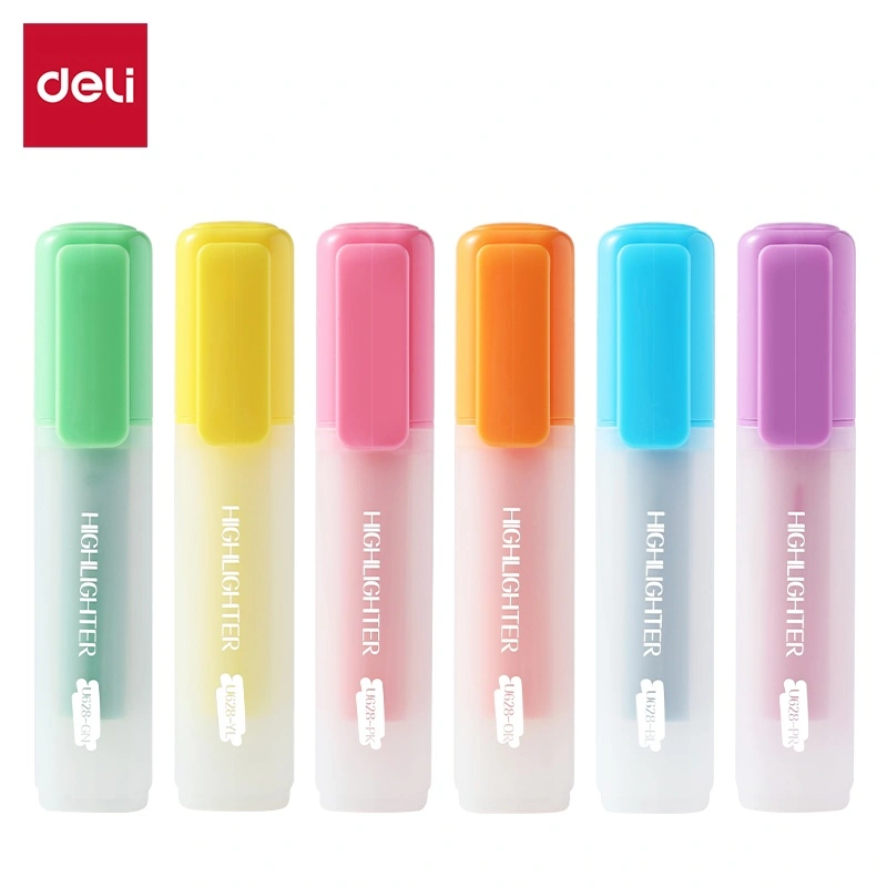 deli EU628 Highlighter, 6 Colors - Image 2