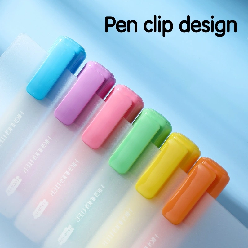 deli EU628 Highlighter, 6 Colors - Image 4
