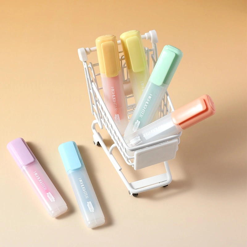 deli EU629 Highlighter, 6 Colors - Image 4
