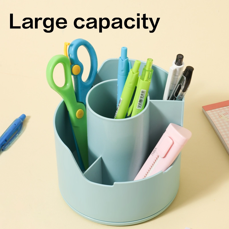 deli EZ417 Rotating Pen Holder, Green - Image 5