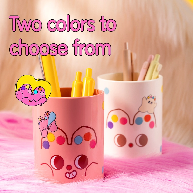deli EZ450 Pen Holder, Pink - Image 8