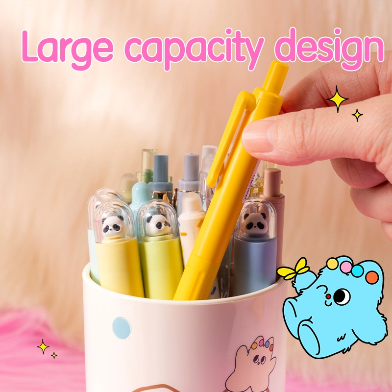 deli EZ450 Pen Holder, Pink - Image 5