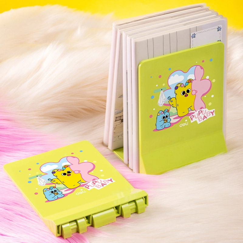 deli EZ451Foldable Book End, Purple - Image 7