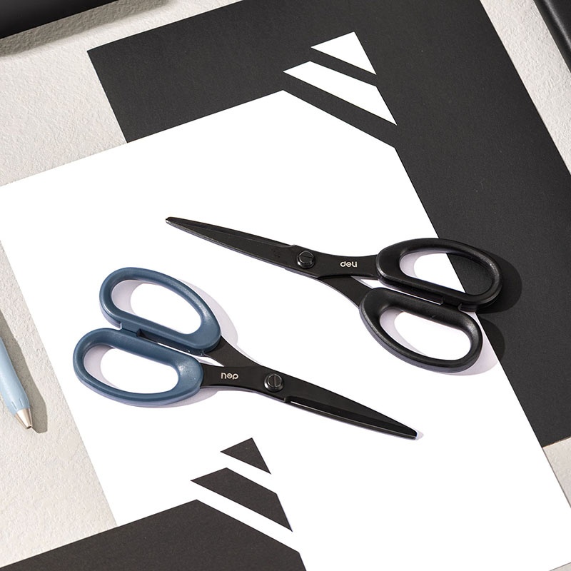 deli EZ500 Scissors, 175mm 6 4/5, Assorted Colors - Image 4