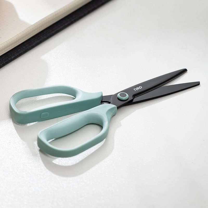 deli EZ507 Scissors, 175mm 6 7/8inch Length, Blue - Image 4