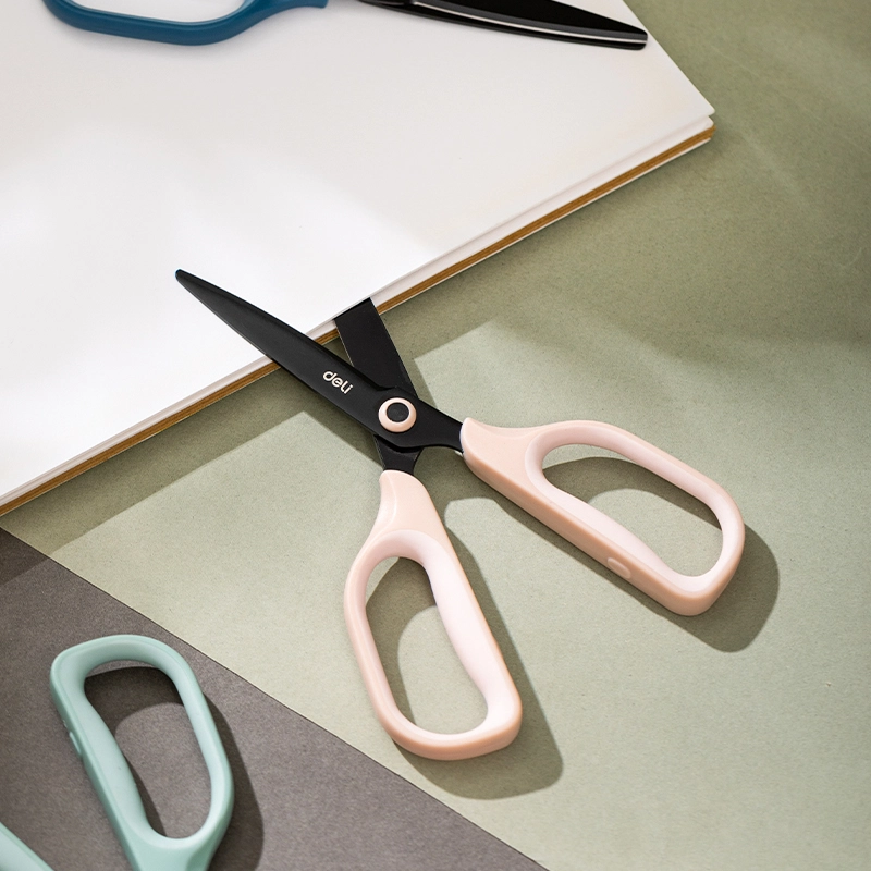 deli EZ507 Scissors, 175mm 6 7/8inch Length, Green - Image 5