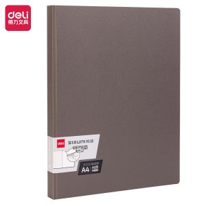 deli P63-40 Display Book, A4-40P, Light Grey