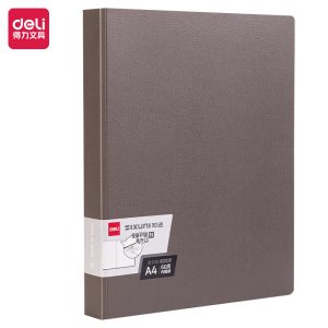 deli P63-60 Display Book, A4-60P, Light Grey