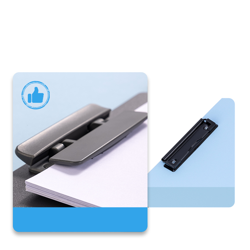 deli P64 Clipboard, A4, Dark Grey - Image 4