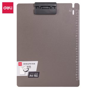 deli P64 Clipboard, A4, Light Grey