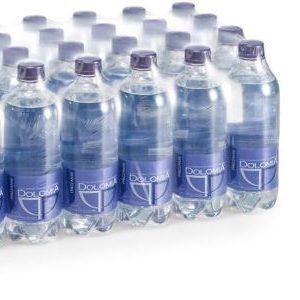 Dolomia Natural Mineral Sparkling Water 500ml × 24 Plastic Bottles