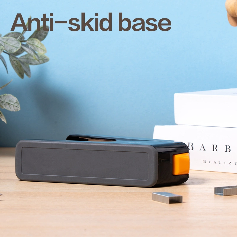 deli E0371S Effortless Flat Clinch Stapler, Black - Style 2 - Image 4